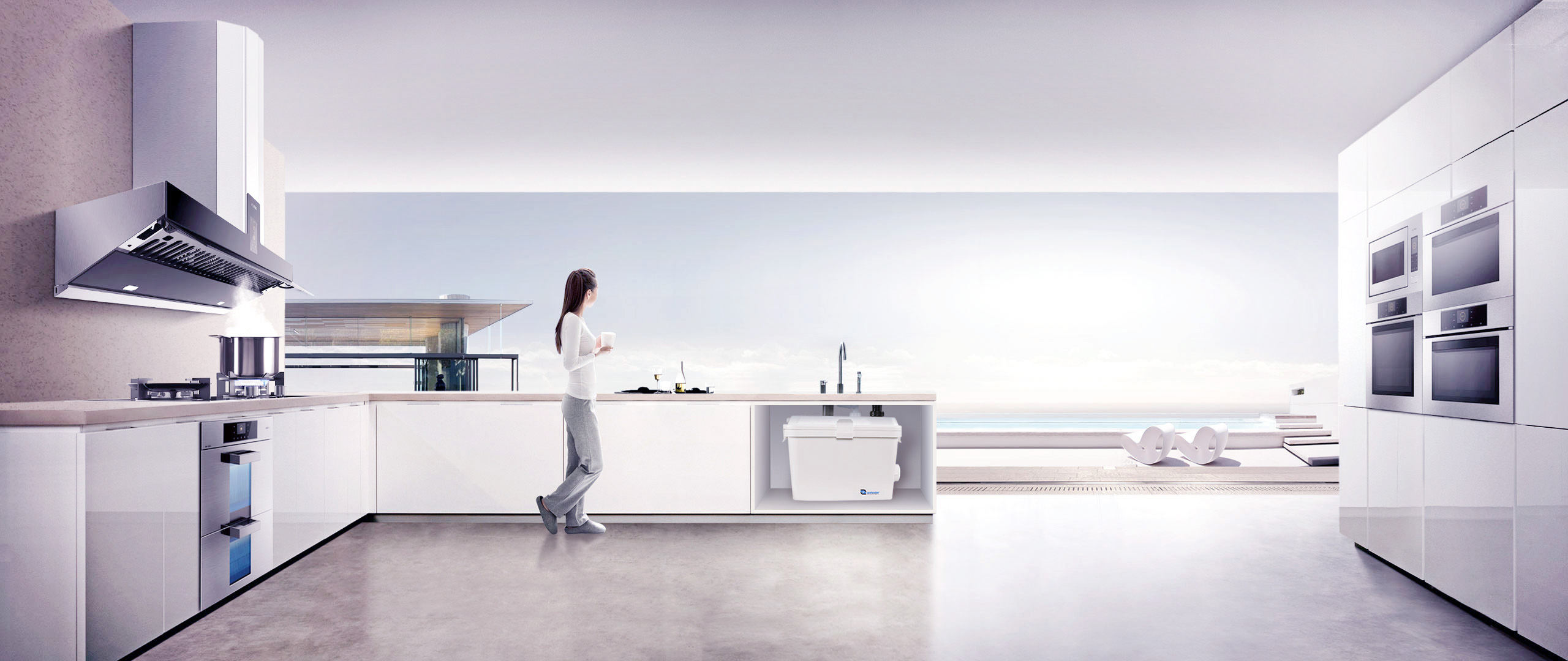 廚房污水提升器 廚房污水提升器